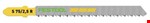 Festool decoupeerzaagblad - S - 75 mm - 2,5 mm - 5 stuks - 204259
