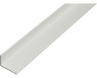 Heering kunststof hoekprofiel - 40 x 40 x 2 mm - 2600 mm lengte - wit - (Verkoop per stuk)