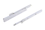 Gacela zelfsluitende rolgeleider - 350 mm - creme-wit RAL9001