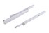 Gacela zelfsluitende rolgeleider - 450 mm - creme-wit RAL9001