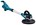 Makita langnek accu schuurmachine - DSL801ZU - 18V - met AWS zender - excl. accu en lader - in tas