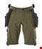 Mascot Advanced short - 17149-311 - afritsbare spijkerzakken - mosgroen - maat C46