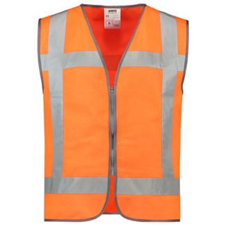 Tricorp veiligheidsvest - RWS - rits - fluor oranje - maat XL-XXL - 453019
