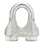DX staaldraadklem gegalvaniseerd - M6 v/8 mm - SDK D0741 08