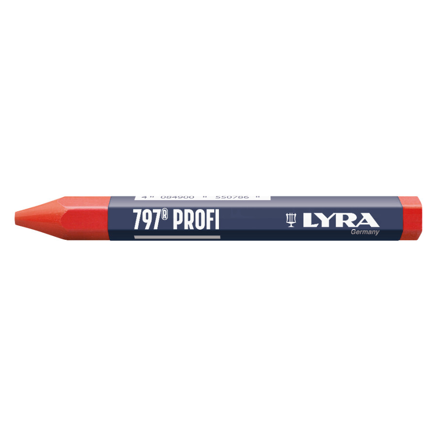 Lyra merkkrijt Profi 797 rood (12x)