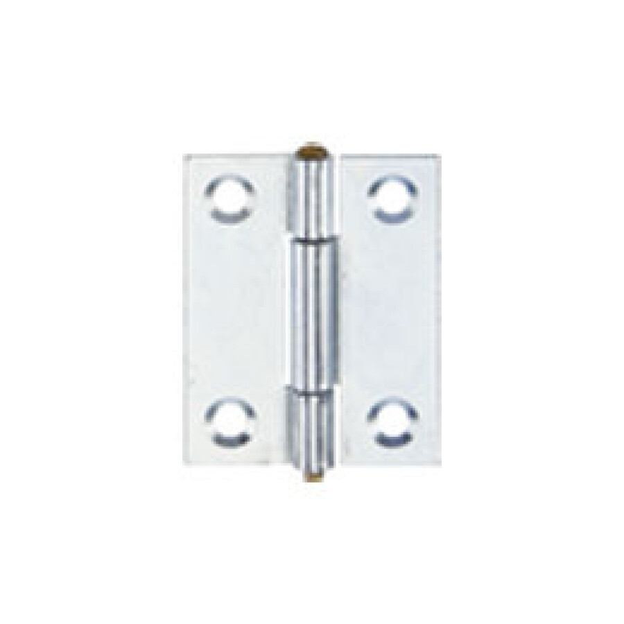 BSW smalscharnier - gegalvaniseerd messing pen - 51x40 mm - 1840 GVMS