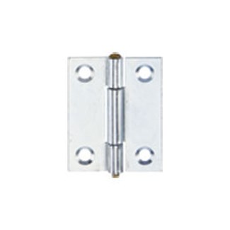 BSW smalscharnier - gegalvaniseerd messing pen - 51x40 mm - 1840 GVMS