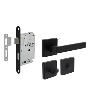 Intersteel Deurbeslag set - Slot met Deurkruk Hera op Rozet