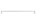 Dauby houder + 2 eindsteunen - Pure Plus - mat wit brons - 1000 mm