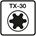 Dynaplus constructieschroef [100x] - AR-COATING - platkop - TX-30 - 6.0x120/70mm