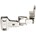 Hetal projectscharnier - armdeel MB-6510 halfopdek  