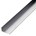 Roval ongelijkzijdig hoekprofiel - aluminium - 20x10x2 mm - 3000 mm