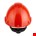 3M™ veiligheidshelm geventileerd met Uvicator™ - ratelverstelling - rood - G3000NUV-RD