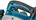 Makita accu schaafmachine - DKP180ZJ - 18V - 82 mm -  excl. accu en lader - in Mbox