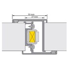 Alprokon prefab deurnaald - inclusief grendels en slotsparing