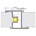 Alprokon deurnaaldprofiel - P-Prefab-2/40 - 4119/27 - bi/bu - 2450 mm