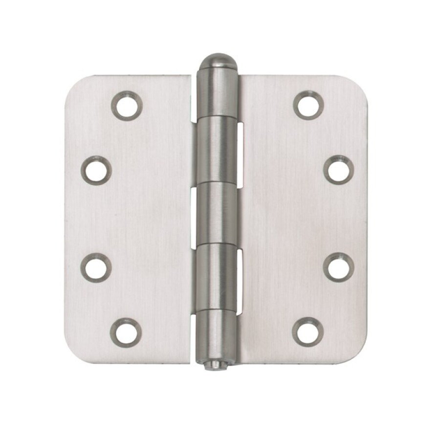 BSW scharnier - 76x76 mm - afgerond - gegalvaniseerd ongemonteerd