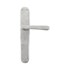 Dauby deurkruk op schild - Pure PHL"L+L" / P40 - mat wit brons - blind