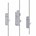 HMB serie 51 meerpuntssluiting cilinderbediend SKG3 - doornmaat 45 mm - 1700x20mm - PC 92 - 551014