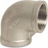 Knie 90° - Fig.90 - RVS - binnen/binnen - 1/4"