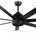 EGLO plafondventilator - AZAR 60 - zwart mat - Ø 1524 mm - met afstandbediening