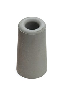 DX deurbuffer conisch - rubber - hoogte 48 mm - grijs