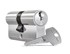 DOM dubbele cilinder - 333B Plura SKG3 - 30-45mm - set à 4 stuks gelijksluitend