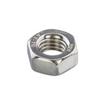 Hoenderdaal zeskantmoer [250x] - RVS-A2 - SW-7 - M4