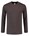 Tricorp T-shirt lange mouw - Casual - 101006 - donkergrijs - maat XS