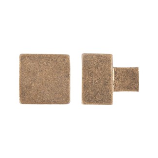 Dauby meubelknop - Pure PQ-45 - ruw brons - 45 mm