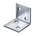 Gebr. Bodegraven versterkingshoek - 30x30mm - verzinkt - 82451.B001+barcode