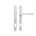 Dauby veiligheidsgarnituur knop/kruk - Pure PHL + PHT - mat wit brons - profielcilinder 92 mm