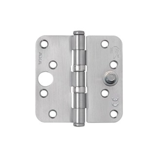 AXA veiligheids kogellagerscharnier - SKG*** - 89x89mm - RVS afgerond - 1543-25-81/V4E