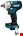 Makita accu slagmoersleutel - DTW300Z - 18V - excl. accu en lader - in doos