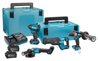 Makita DK401NX accu combiset XGT 40V 4-delig in 2 M-boxen 