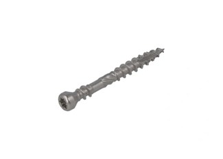 Dynaplus vlonderschroef [200x] XTREME RVS-A4 - platkop TX-25 - 5.0x50/25mm