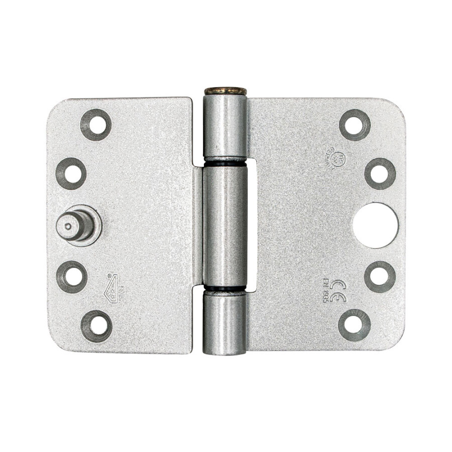 BSW glijlagerscharnier - 818 Allround - SKG*** - afgerond - 89x127x3 mm - gegalvaniseerd