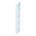 Element wandrail dubbel - wit - 240 cm  