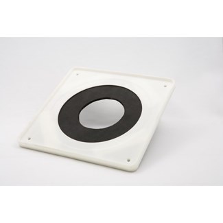 Ubbink luchtdichte manchet t.b.v. dakdoorvoer - 100-131 - 0 graden