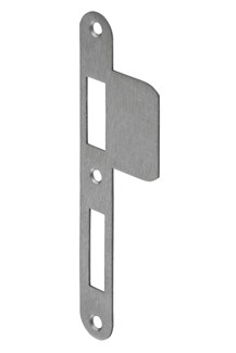 Nemef sluitplaten VP646/17 RVS - rechthoekig en afgerond