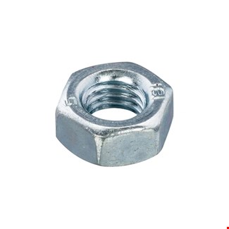 Hoenderdaal zeskantmoer [100x] - RVS-A4 - SW-19 - M12