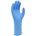Showa 7585PF 100% nitril wegwerphandschoen (50x) blauw maat L