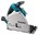 Makita accu invalcirkelzaag - DSP600ZJ2 - 165mm - 2x18V - excl. accu en lader - met geleiderail en tas - in Mbox