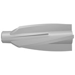 fischer gasbetonplug - 14x75mm - 10 st - GB 14 - 50493