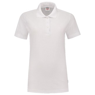 Tricorp Casual 201006 Dames fitted poloshirt Wit maat M
