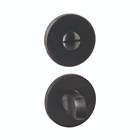 Intersteel WC-sluiting verdekt ø52x6mm met stift 6-8mm PVD Zwart 