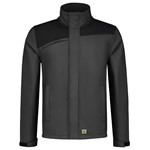 Tricorp softshell jas - Naden - bicolor - donkergrijs/zwart - L - 402021