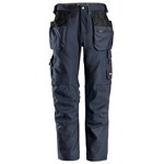 Snickers Workwear 6224 Canvas+ werkbroek met holsterzakken blauw - maat 52