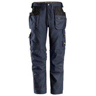 Snickers Workwear 6224 Canvas+ werkbroek met holsterzakken blauw - maat 52
