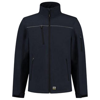 Tricorp Softshell Luxe - Workwear - 402006 - marine blauw - maat 5XL
